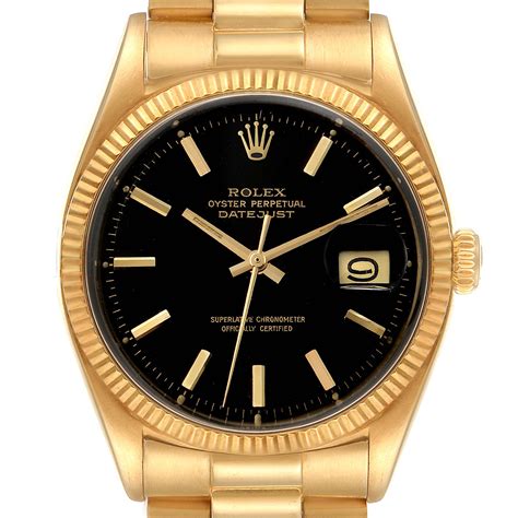 men gold watch rolex